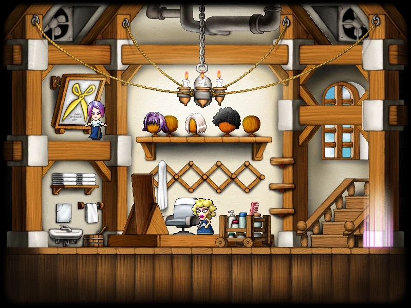 Henesys Hair Salon map layout