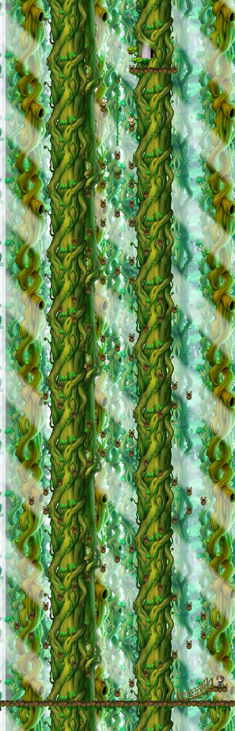 The Forest of Patience <Step 1> map layout