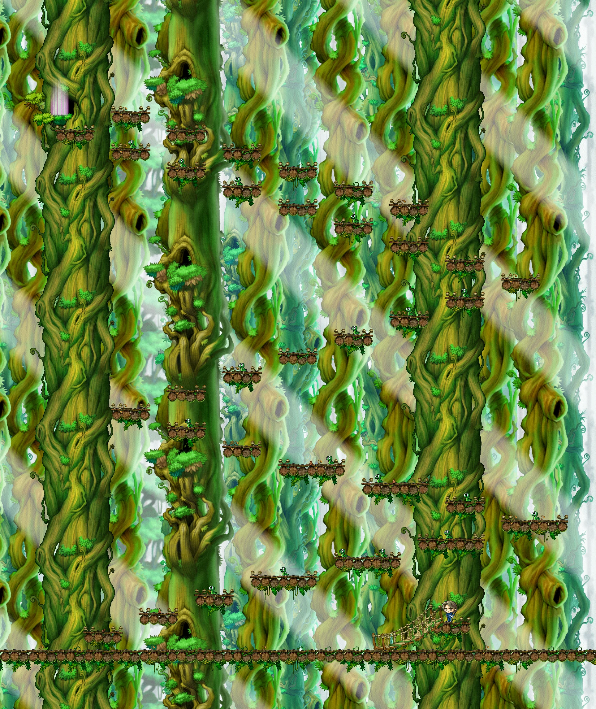 The Forest of Patience <Step 4> map layout