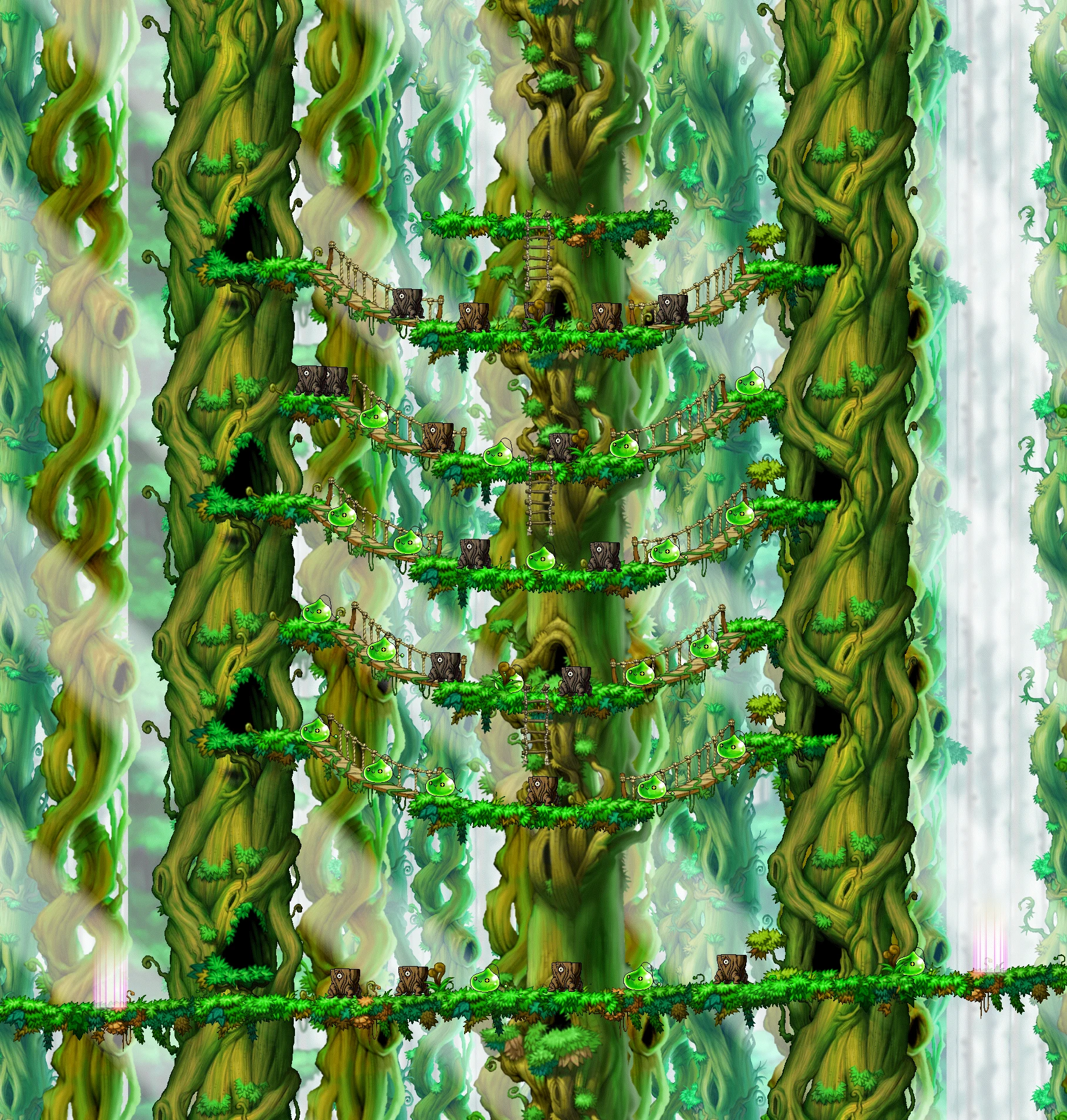 The Tree That Grew I map layout
