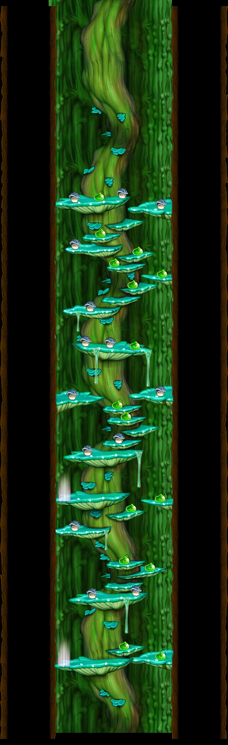 Tree Dungeon, Forest Up North I map layout