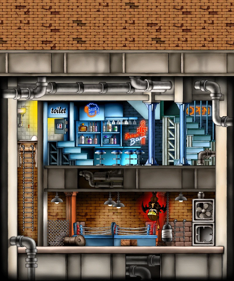 Thieves' Hideout map layout