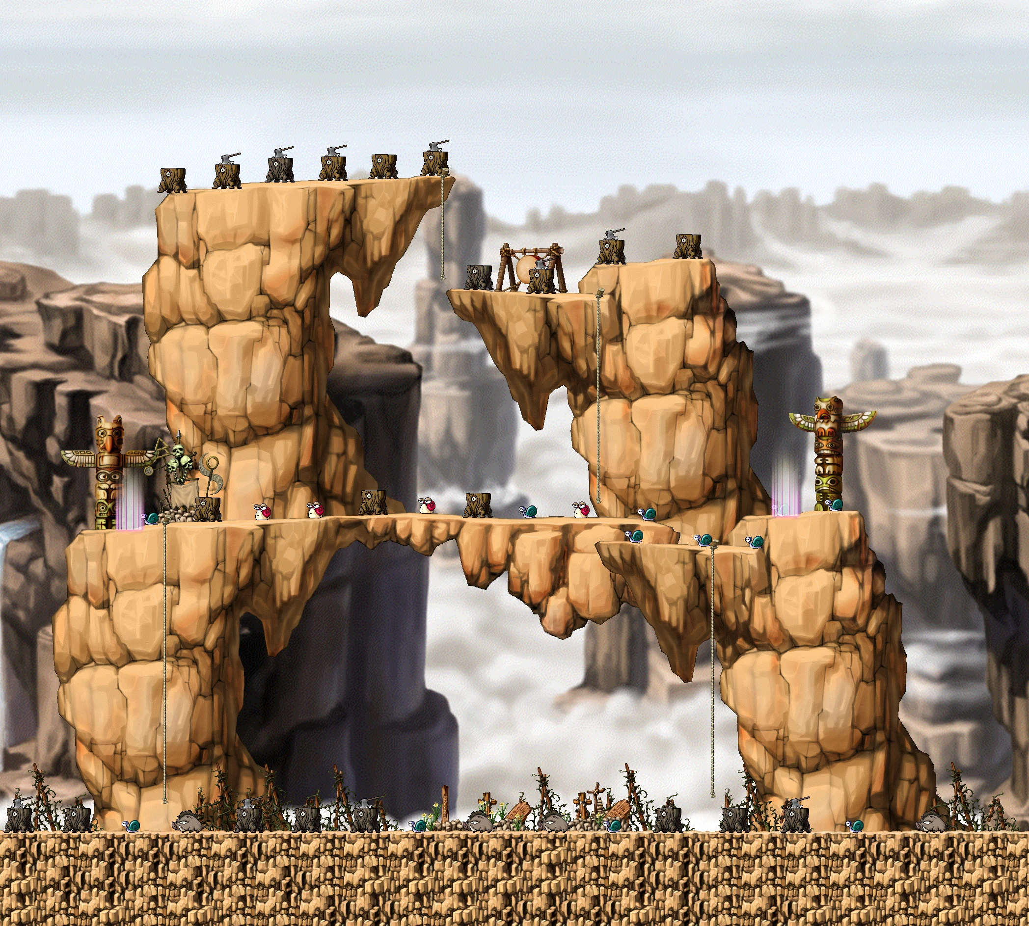 Rocky Road II map layout