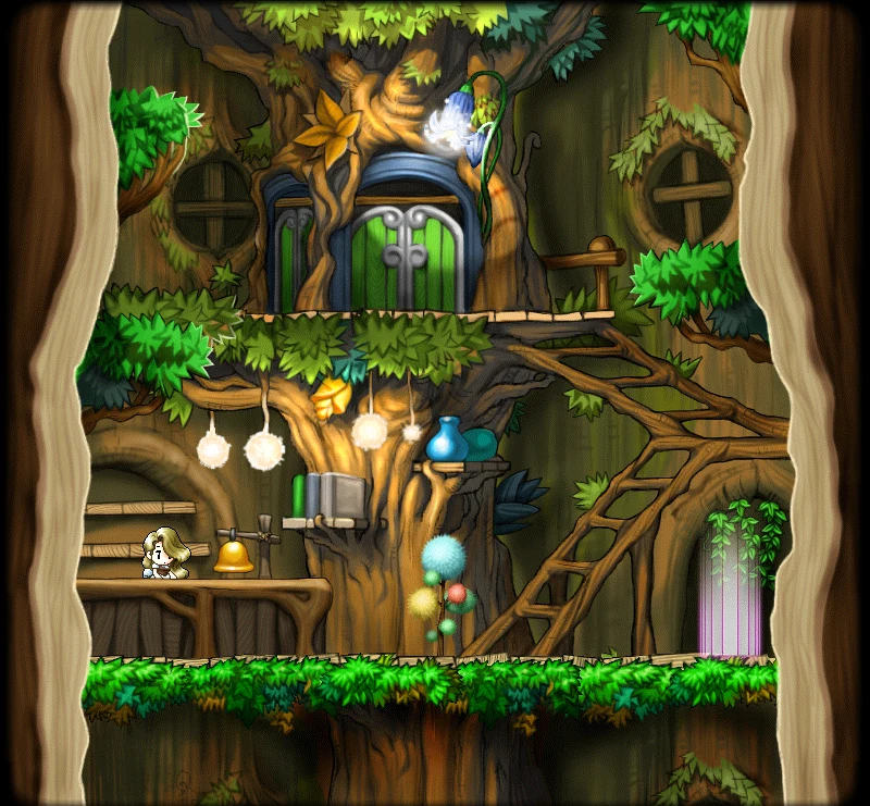 Sleepywood Hotel map layout