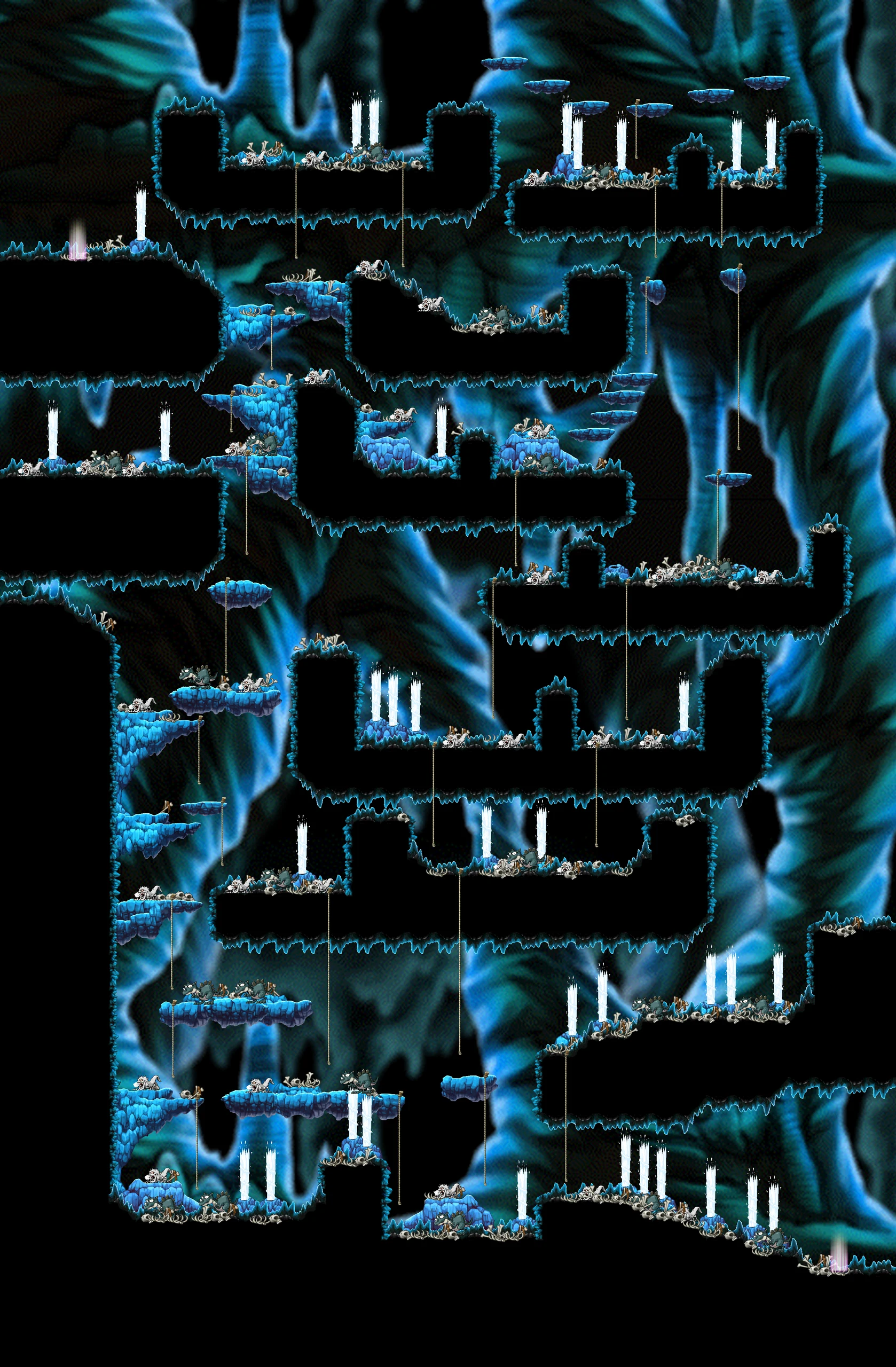 The Tunnel That Lost Light I map layout