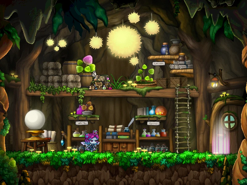 Cave Fairy Department Store map layout