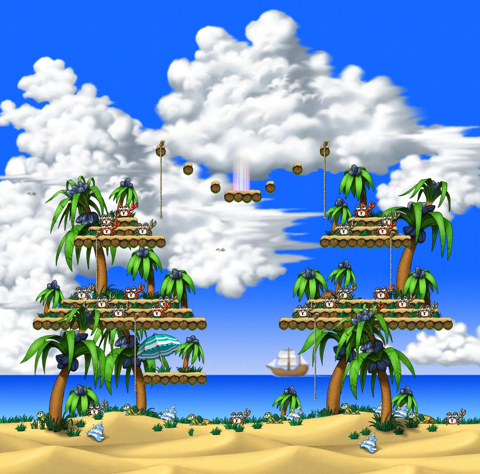 Clang and Lorang map layout