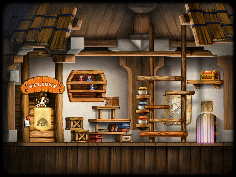 Amherst Department Store map layout