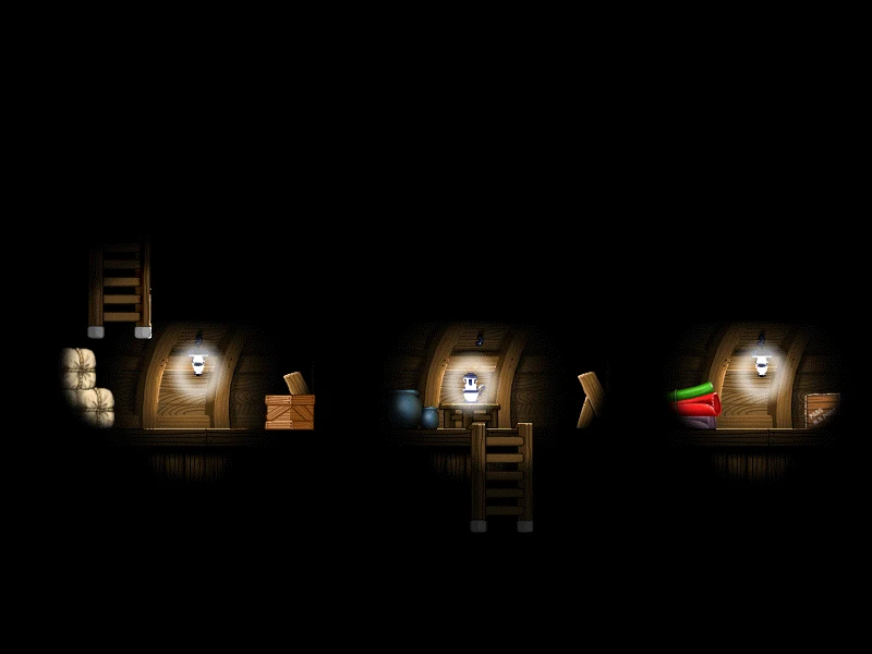 Cabin <To Orbis> map layout
