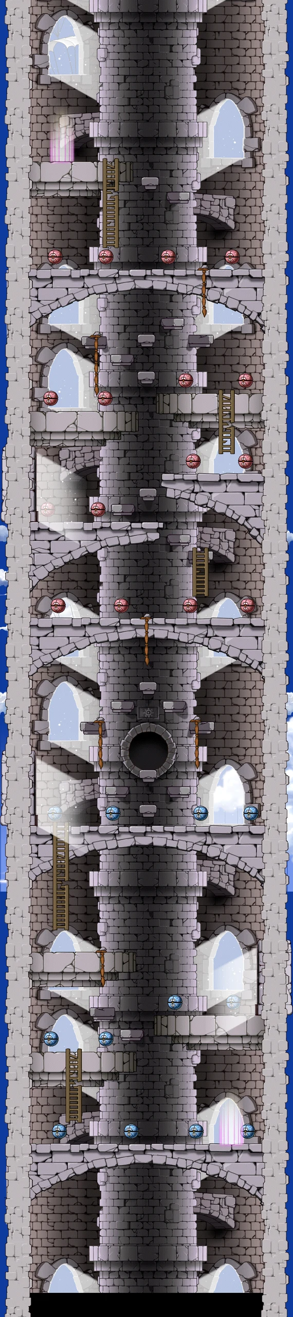 Orbis Tower <8th Floor> map layout