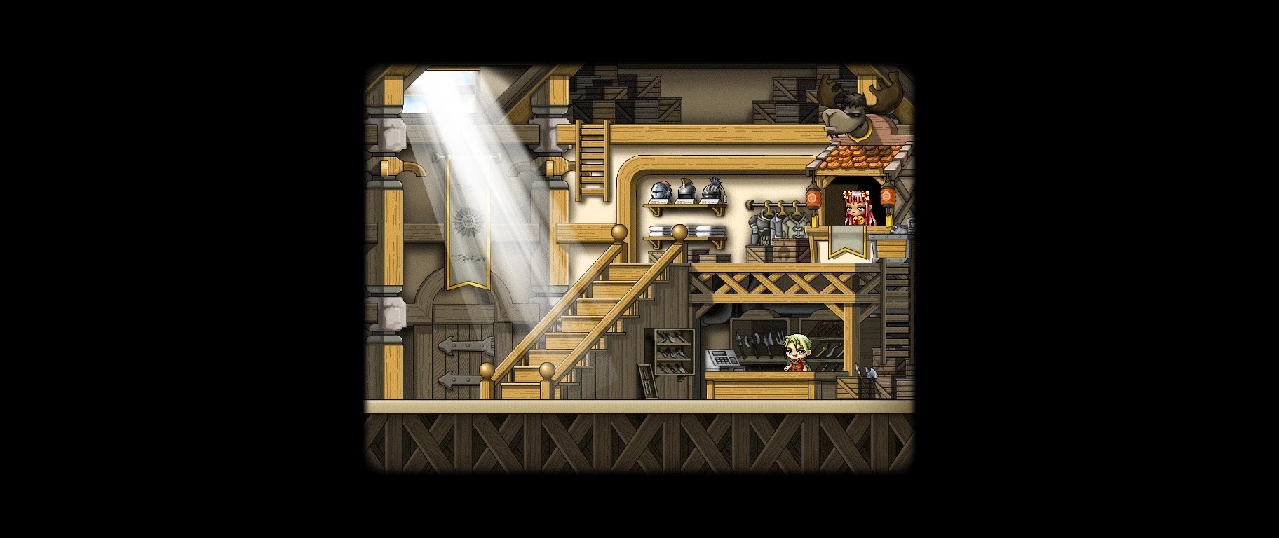 El Nath Weapon Store map layout