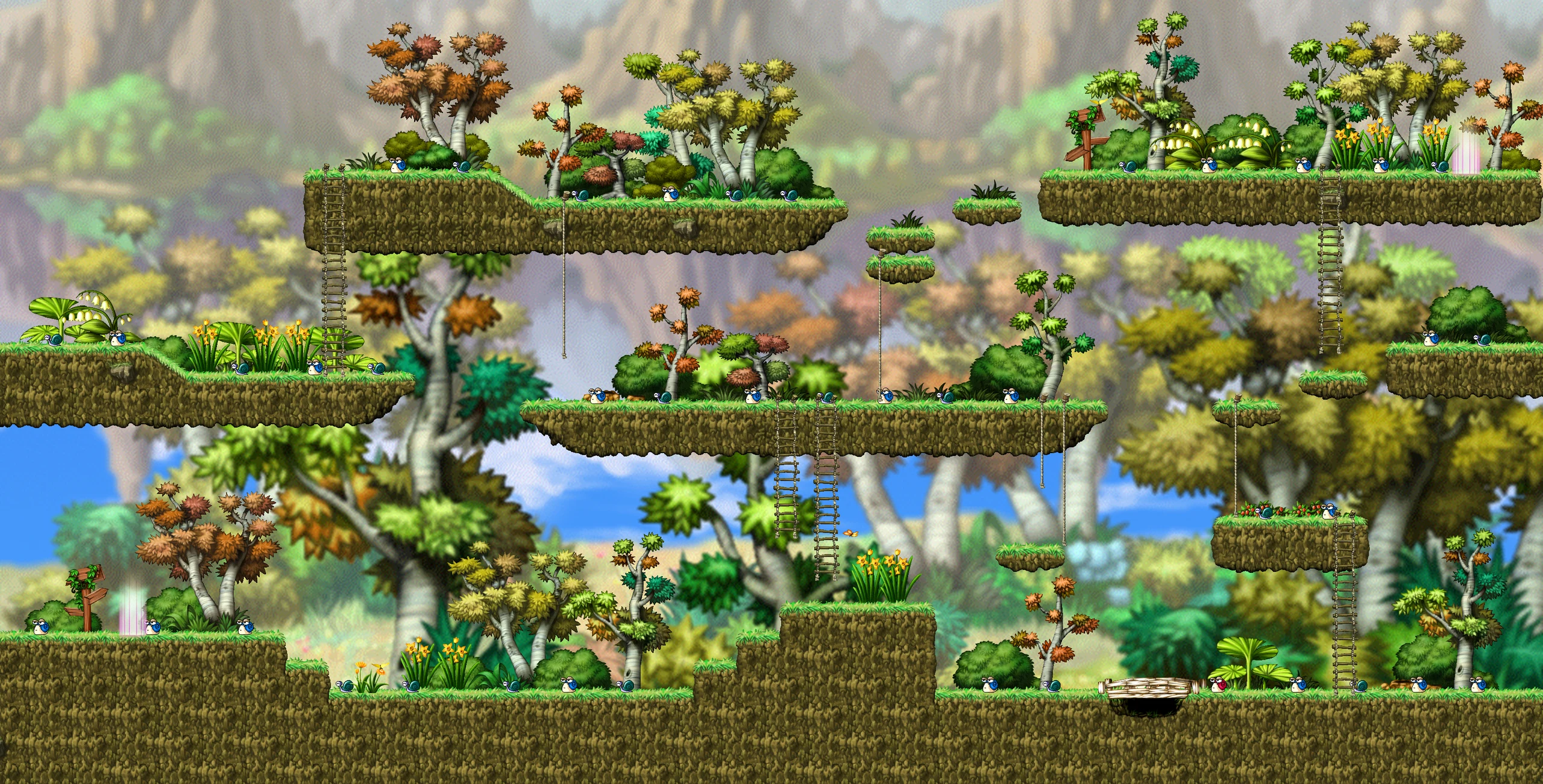 Snail Hunting Ground III map layout