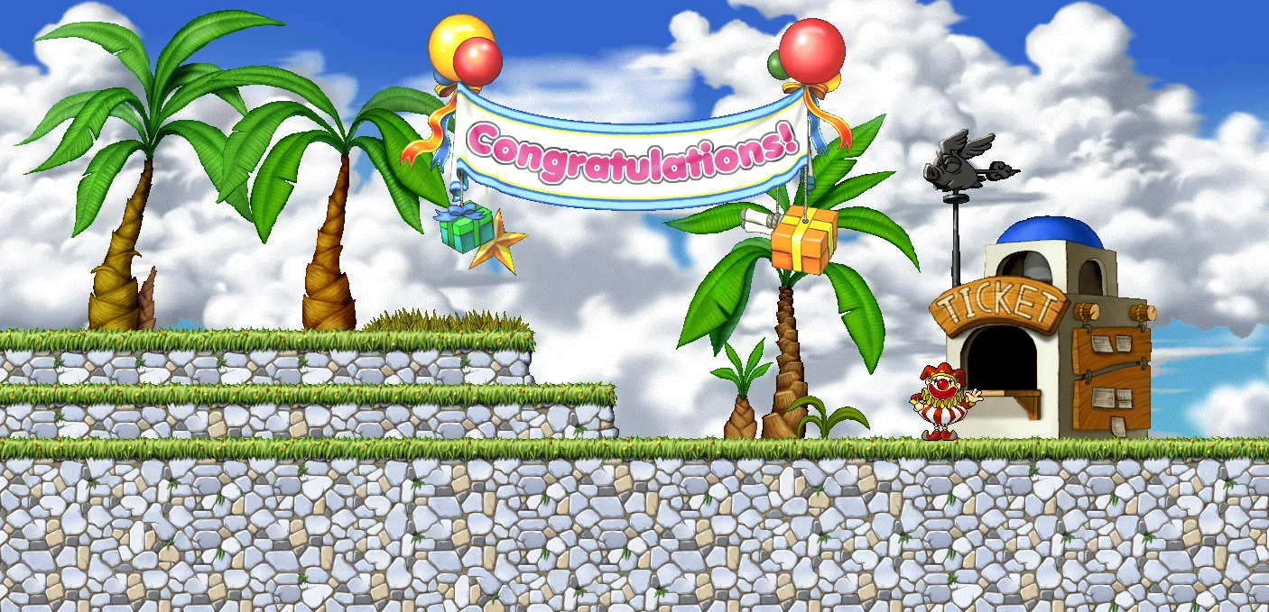 Receiving the Reward For the Event map layout